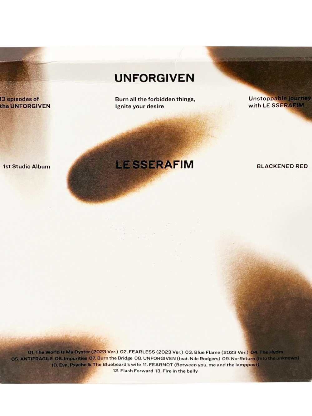 Lesserafim "Unforgiven" Digipack CD Book Set Pack